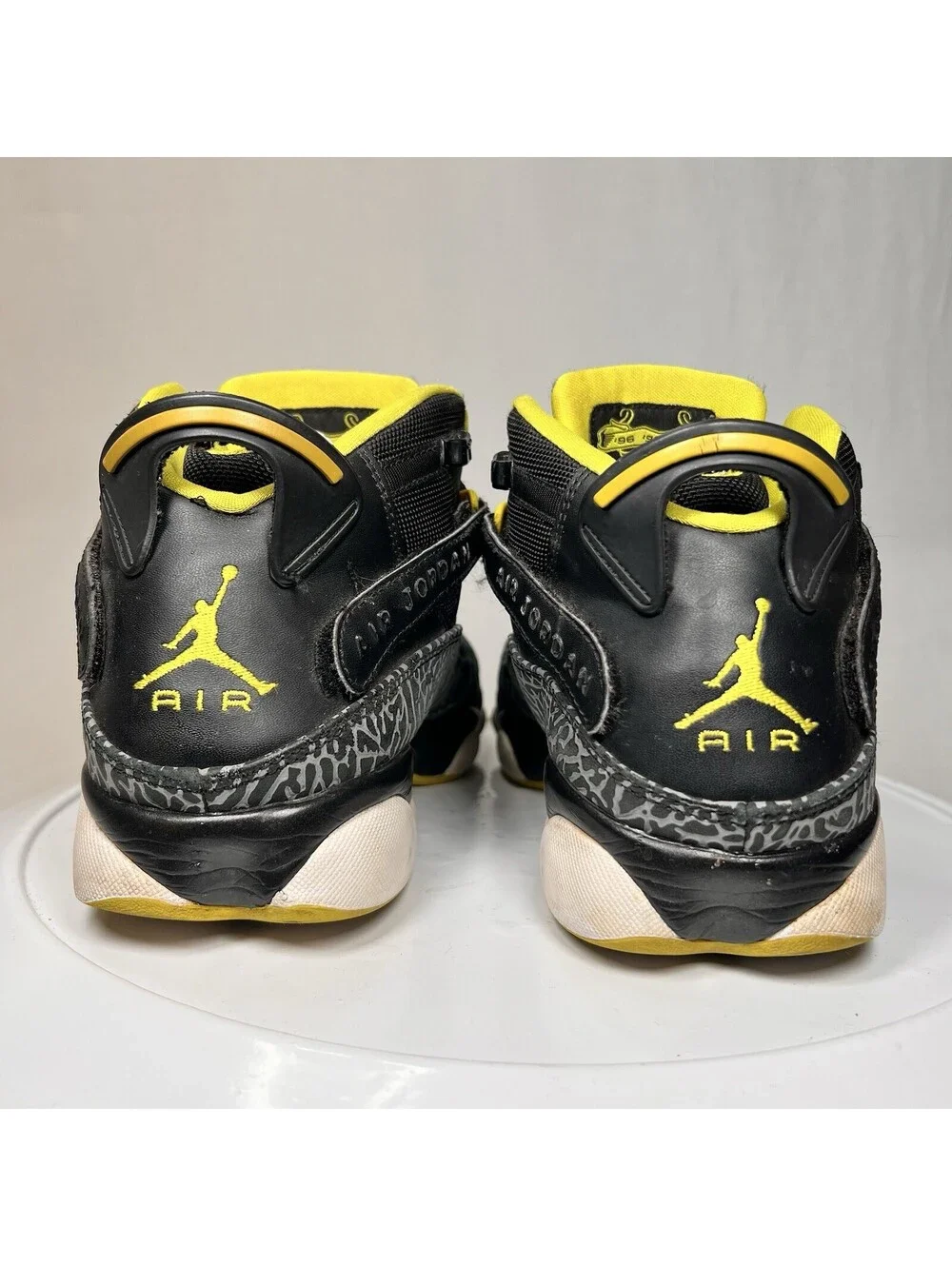 Nike Air Jordan 6 Rings Black Men’s Size 10.5 EUC (322992-033)